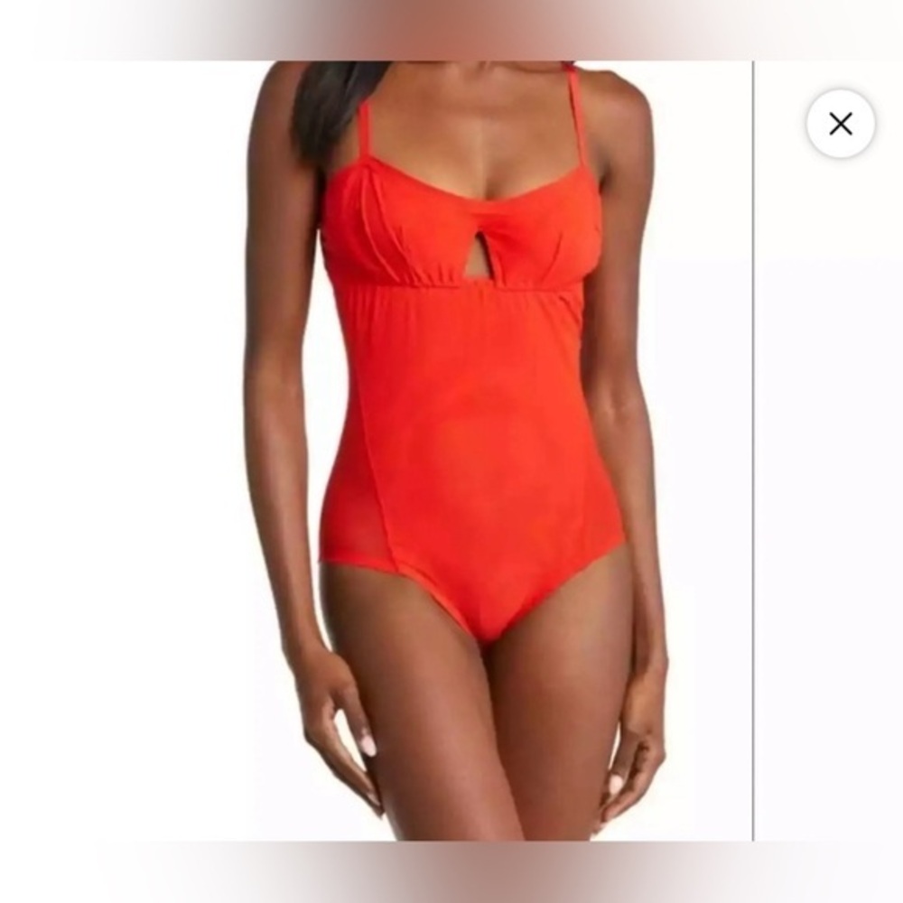 HAH / Free people / revolve NWT red under the wire body suit (small and medium).